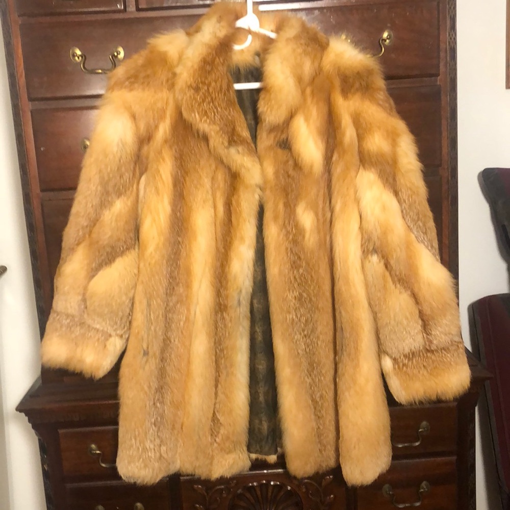 Red Fox Walking Coat Jacket